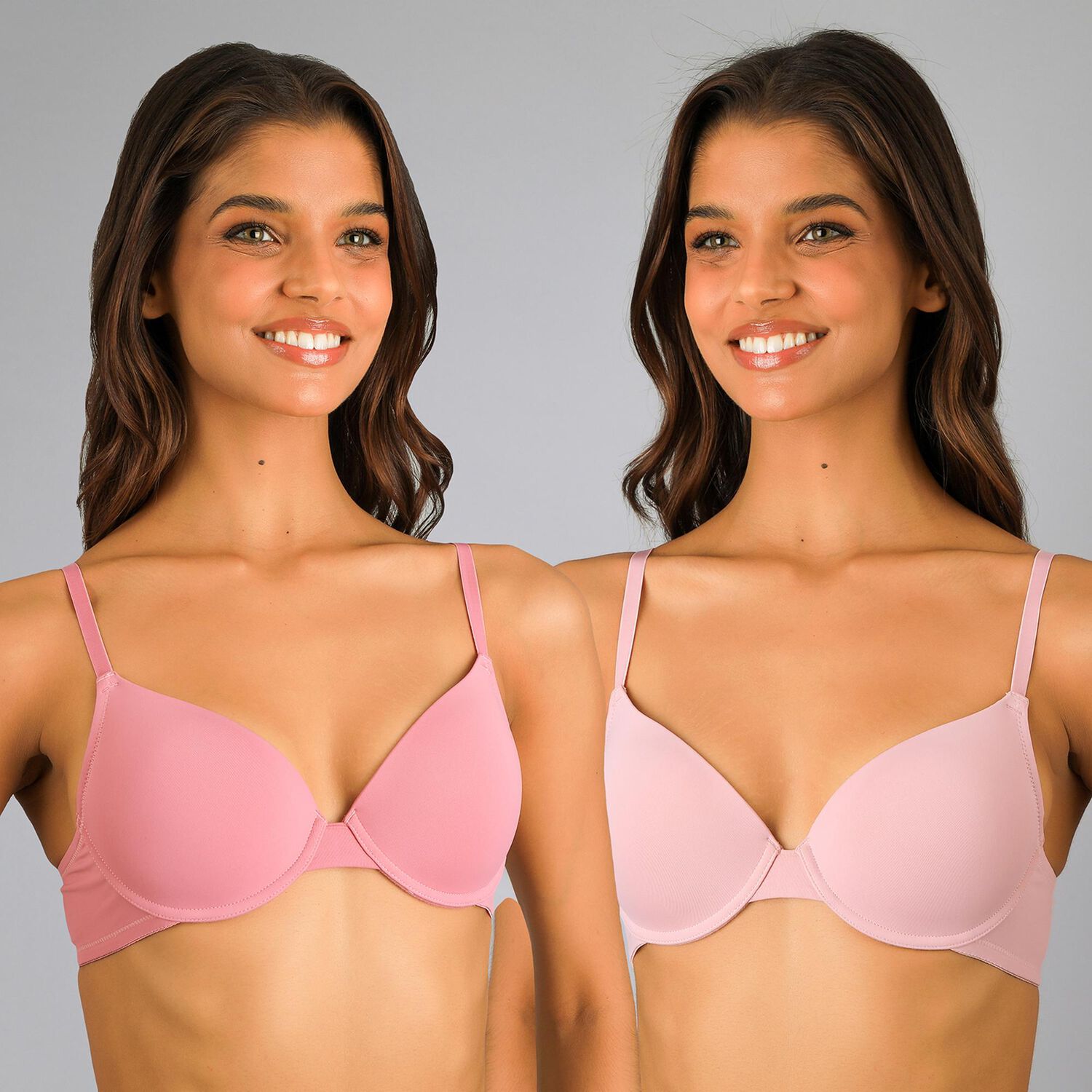 Pack 2x Sosten Perfect Microsolid Flores Mujer 25632-273 image number 0.0